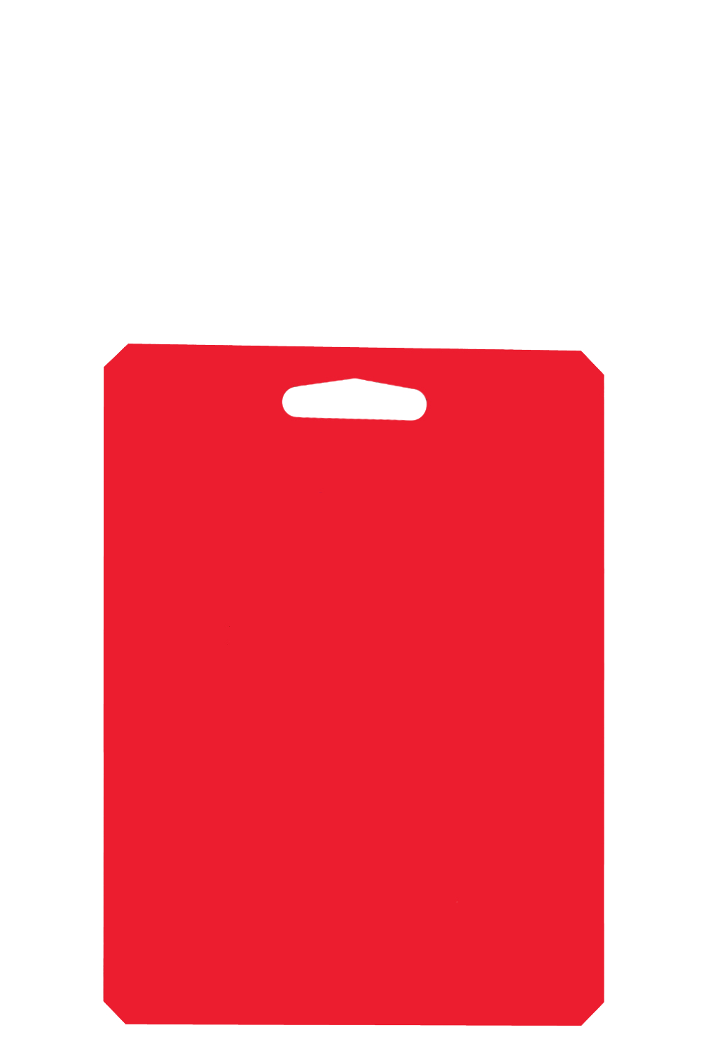 C Size Red blister sealing cards